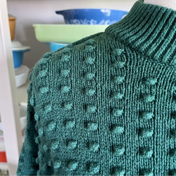 Lego x Target Green Bobble Stitch Chunky Sweater - Size Medium - Picture 5 of 14